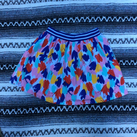 Hanna Andersson Rainbow Flower Skirt Size 12/150 - Picture 1 of 5